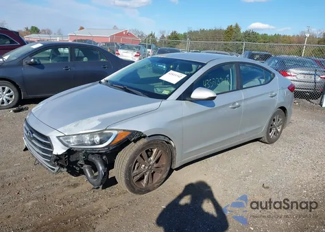 2018 Hyundai Elantra Sel from USA, damaged, VIN 5NPD84LF7JH214800